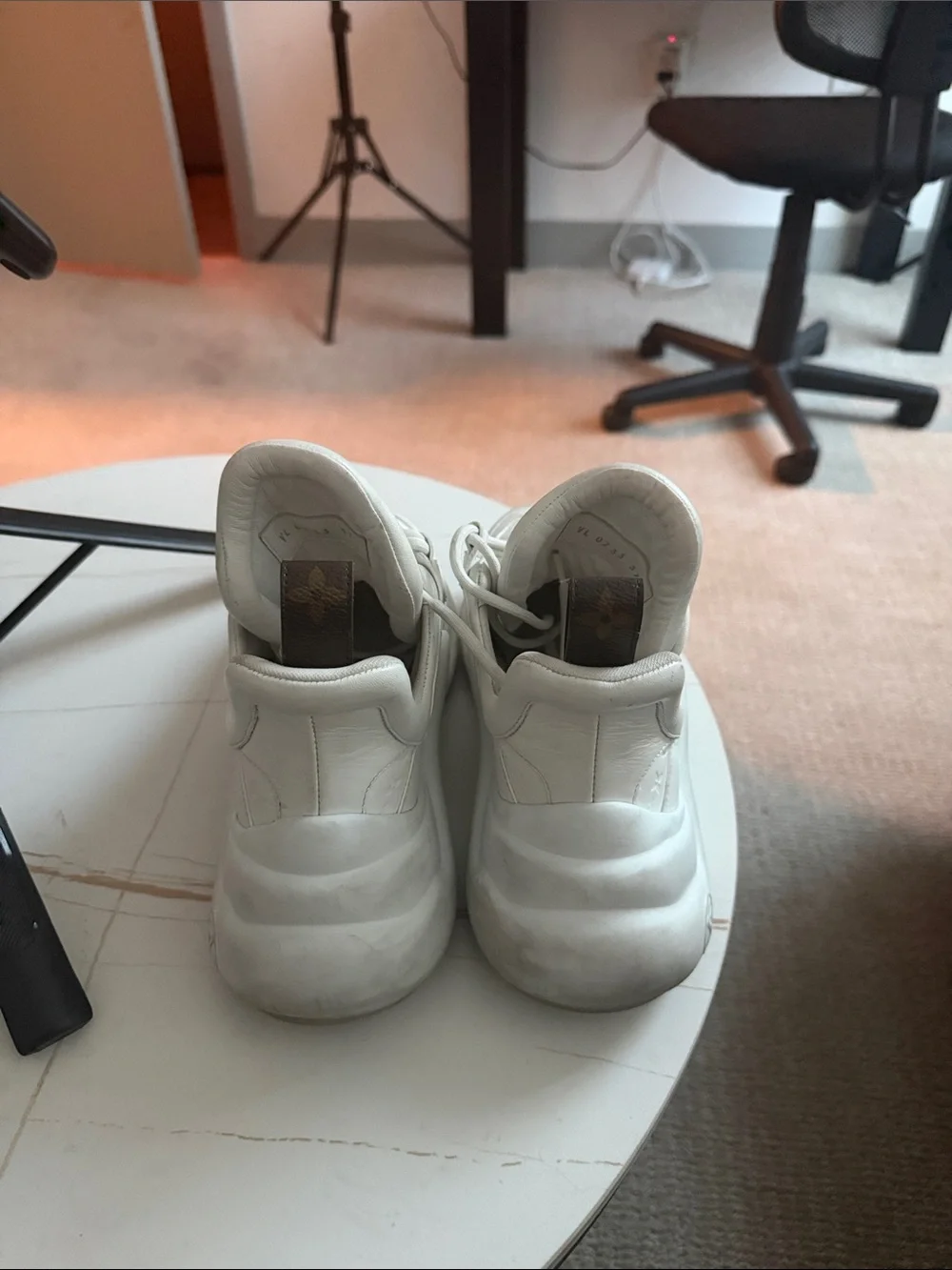 Woman’s Louis Vuitton archlight sneakers